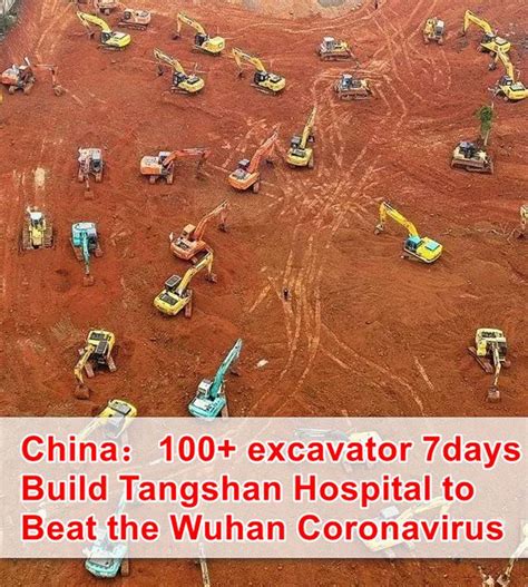 excavators in china building hospital|china hospital design.